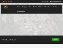 Tablet Screenshot of campingcasal.com